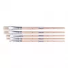 Pelikan Starter-Pinselset, 5 Borstenpinsel mit Holzgriffen, verschiedene Größen, transparente Aufbewahrungsbox 300008263