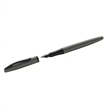 Pelikan Jazz Noble Elegance Füllfederhalter, Steingrau, Mittlere Feder 300010132