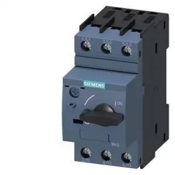 Siemens SIRIUS 3RV2 Leistungsschalter für Transformatorenschutz 4,5-6,3A, 3-polig, Schraubklemmen, 690V AC 3RV24111GA10