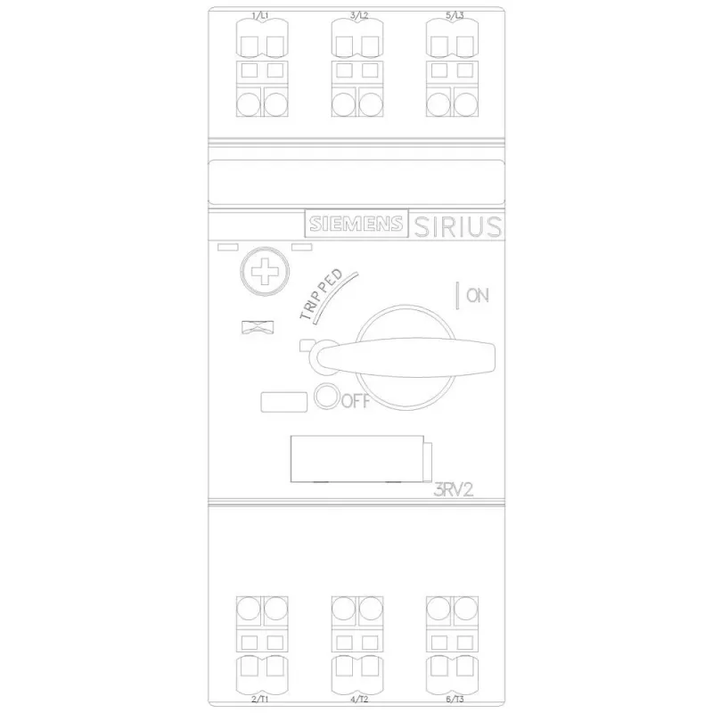 SIEMENS SIRIUS 3RV2011-4AA20 Motorschutzschalter, 11-16 A, 3-polig, S00, Schraubklemmen