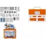 FIRST AID ONLY DIN 13157 Erste-Hilfe-Kasten, Orange, IP54, ABS, Wandmontage P-51002 00