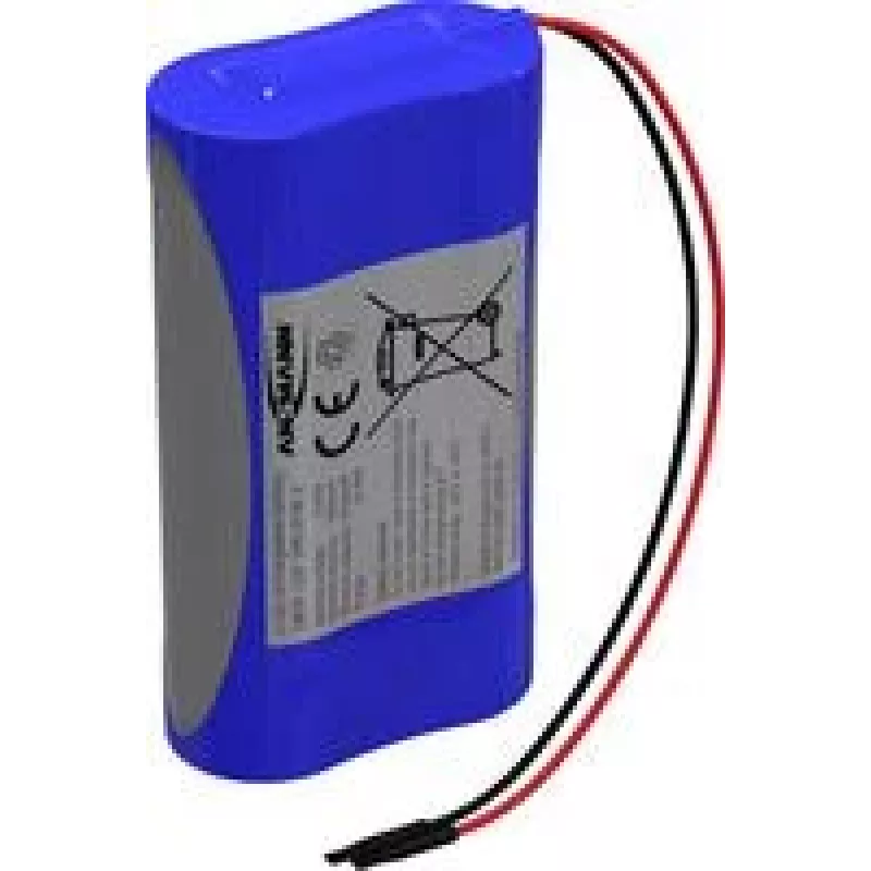 ANSMANN 1S2P Li-Ion Akku-Pack 2x 18650 mit Kabel 3,6 V 7000 mAh 2447-3033-20