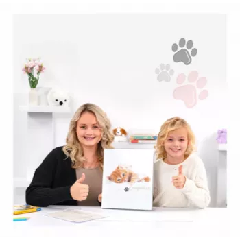 HERMA Zertifikats-Ringbuch Katzen, DIN A4, Stabiler Karton, Vollflächig bedruckt, 2-Ring-Mechanik, 30 mm Rücken, 1 Stück (20174)