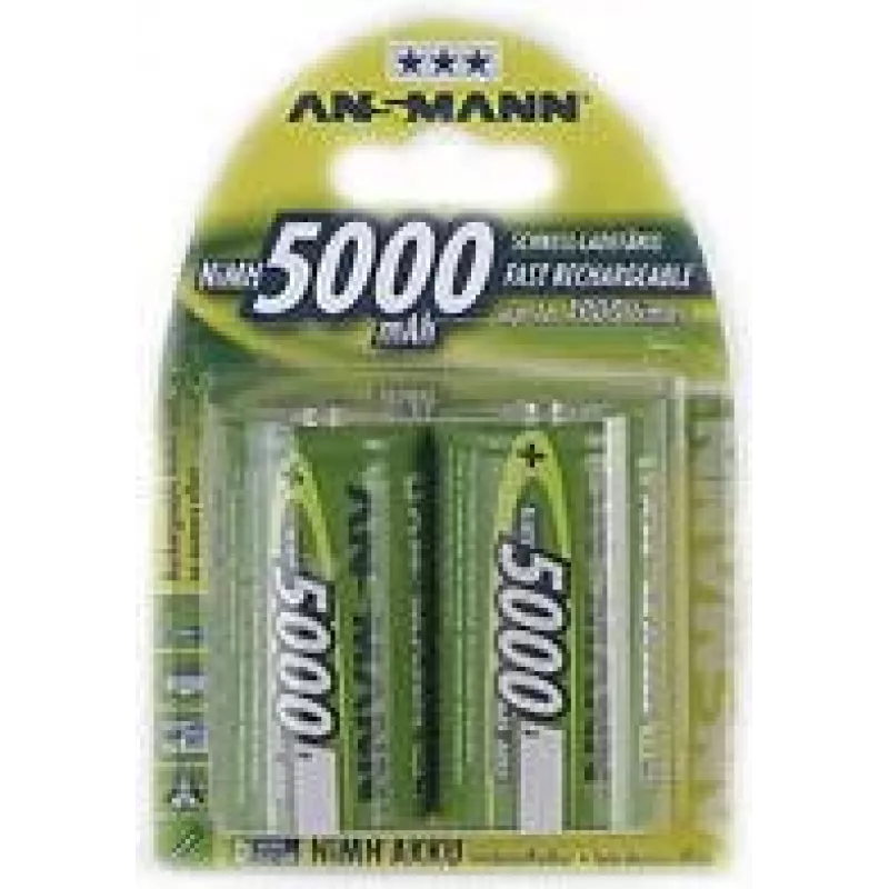 ANSMANN D Akku NiMH 5000 mAh 1,2 V 5030921