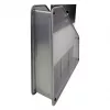 HELIT H2518000 Mesh Zeitschriftenhalter DIN A4 Drahtmetall Silber pulverbeschichtet, 1 Stück