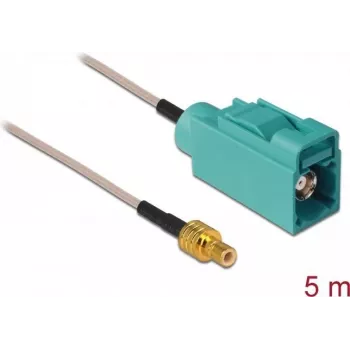 Delock Antennenkabel SMB Buchse auf FAKRA Z Buchse RG-316 5 m Schwarz 88671