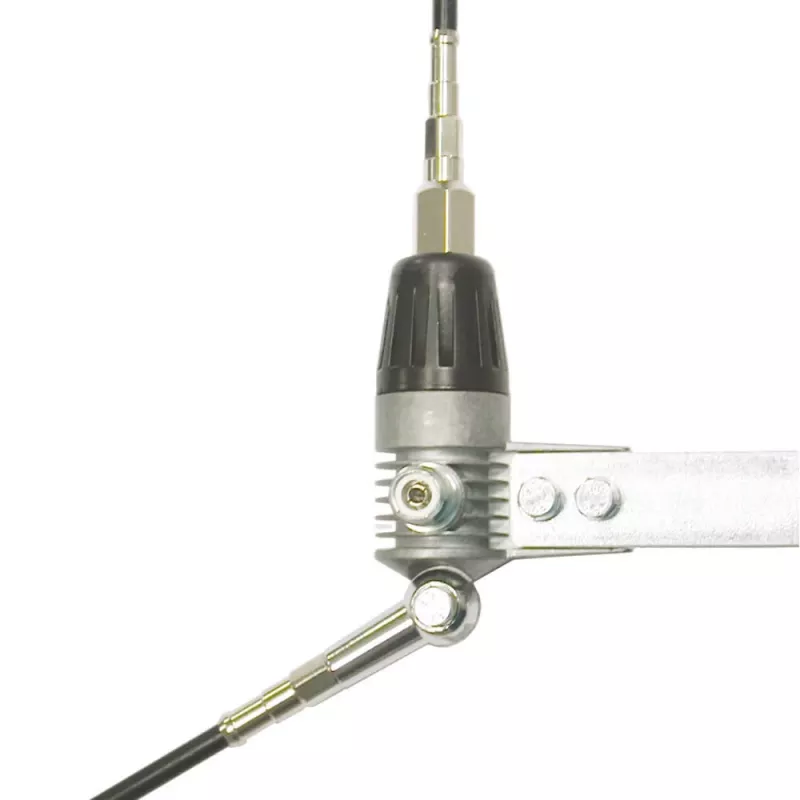 Midland Albrecht AE LS Boomerang 27-A Balkonantenne, 275 cm, 600 W, Aluminium-Strahler 6350