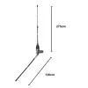 Midland Albrecht AE LS Boomerang 27-A Balkonantenne, 275 cm, 600 W, Aluminium-Strahler 6350