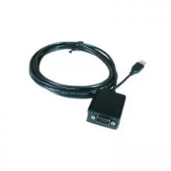 EXSYS EX-1302IS USB zu RS-232 Seriell Adapter, FTDI Chipsatz, 0,8 m Kabel, Schwarz