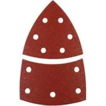 KWB 496104 Delta Schleifblätter Körnung 40, 93 mm, 5er-Pack
