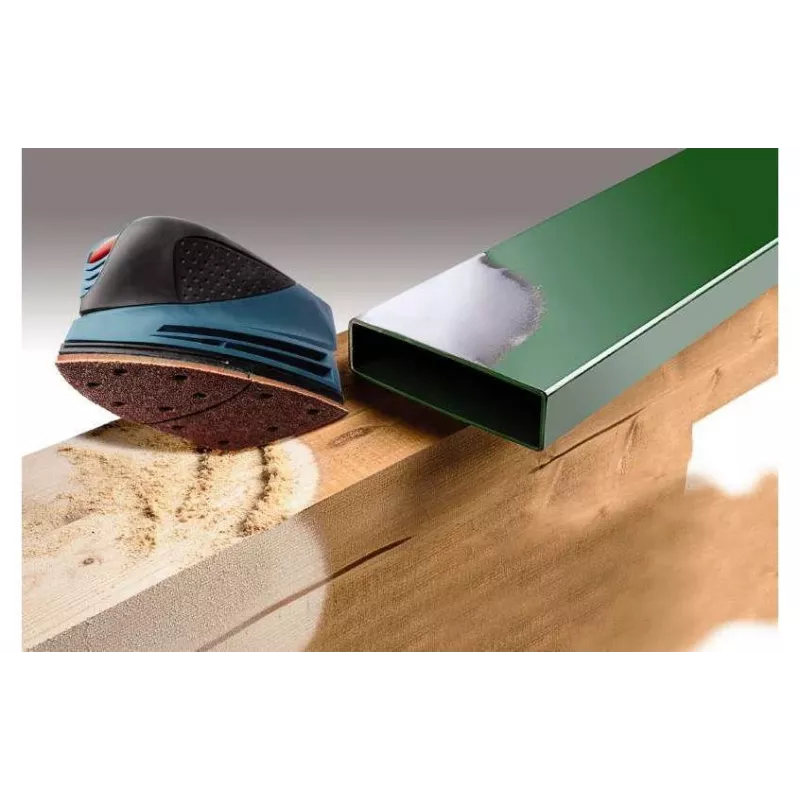 KWB 496108 Delta Schleifpapier, Körnung 80, 93 mm, 5er-Pack
