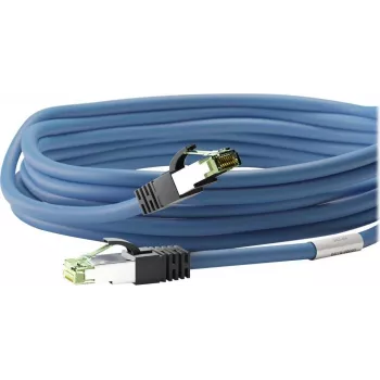 Wentronic Goobay CAT 8.1 Patchkabel, S/FTP (PiMF), Blau, 5 m, LSZH, Kupfer, 24 AWG 45662