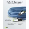 Wentronic Goobay CAT 8.1 Patchkabel, S/FTP (PiMF), Blau, 5 m, LSZH, Kupfer, 24 AWG 45662
