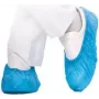 HYGOSTAR CPE-Überschuh HYGOMAT Blau, 0,06 mm, Einheitsgröße, für Reinraumeintritt – 1 Stück (2850H)