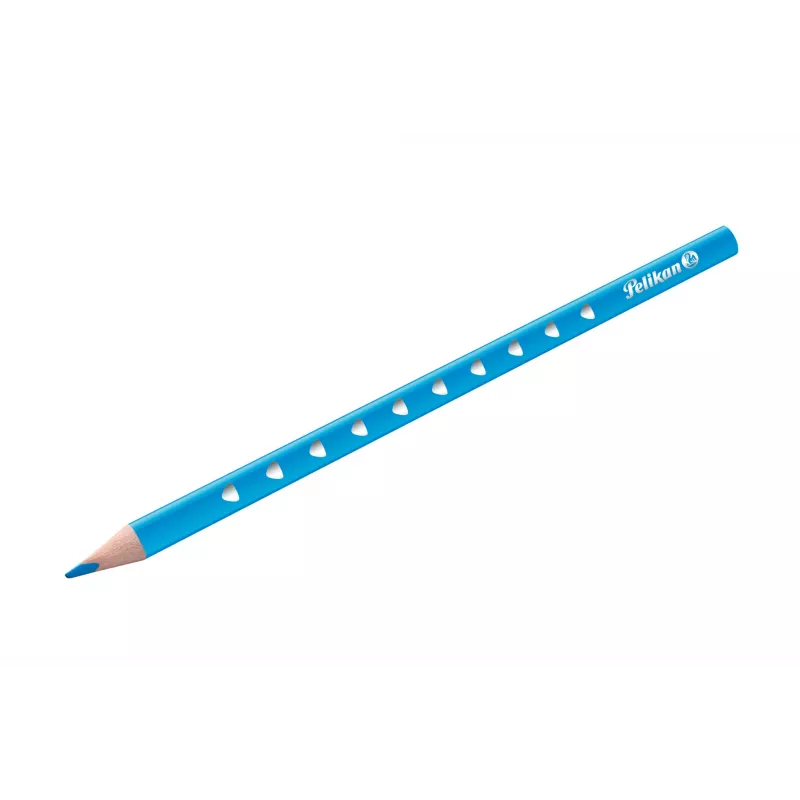 Pelikan 700634 Buntstifte 12er-Set, verschiedene Farben, sechskantiger Holzschaft, 3,3 mm bruchfeste Mine