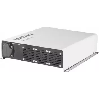 VOLTCRAFT SWD-2000/12 Reiner Sinus Wechselrichter 2000 W 12 V DC auf 230 V AC mit Fernbedienung