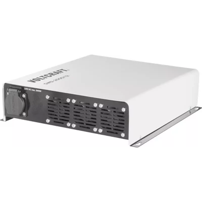 VOLTCRAFT SWD-2000/12 Reiner Sinus Wechselrichter 2000 W 12 V DC auf 230 V AC mit Fernbedienung