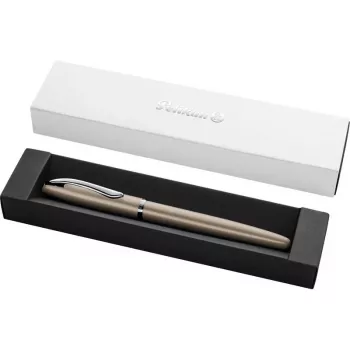 Pelikan Jazz Noble Elegance Tintenroller, Taupe Lackierung, Steckkappe, Medium Schwarz Mine 400197469