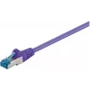 Wentronic Goobay CAT 6a S/FTP Patchkabel, RJ45, Violett, 3 m, LSZH, Kupfer 93789