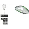 TALBOT TORRO Squashschläger Pro 6000, Schwarz / Grün, Offensiv, Y-Konstruktion, 1 Stück (251006)