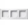 Gira Installationsprofil 136327 3-fach System 55 Reinweiß