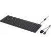 Renkforce IP68 Industrie-USB-Tastatur Schwarz Spritzwassergeschützt Staubdicht (iM-IKB106-BK)