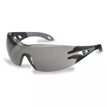 uvex pheos Schutzbrille 9192 285 HC/AF Schwarz/Grau/Grau