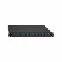 Rutenbeck LWL-Patchpanel SC Duplex SM 12-Port 1U 19 inch Schwarz RAL 9005 Ausziehbar 2280308120
