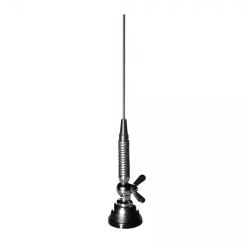 Midland Albrecht MGA 108-550 Mobile Antenne mit DV-S Fuß und 5m RG 58/S Kabel (108-550 MHz) 6245