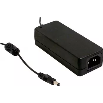 MEAN WELL GST60A48-P1J 60W 48V AC/DC Desktop-Netzteil mit 2,1x5,5mm DC-Stecker
