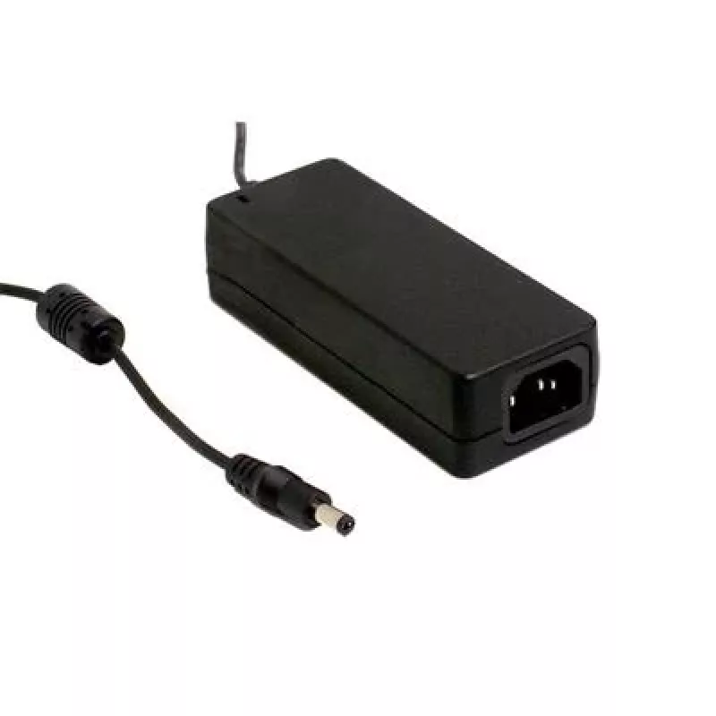 MEAN WELL GST60A48-P1J 60W 48V AC/DC Desktop-Netzteil mit 2,1x5,5mm DC-Stecker