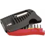 Cimco 114594 10-teiliges Schrauber-Bit-Set mit Phillips-, Pozidriv-, Schlitz- und Torx-Bits