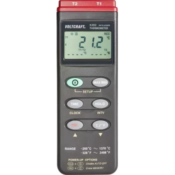 Voltcraft K202 Datalogger Temperaturmessgerät, Thermometer (306)