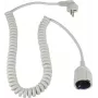 AS SCHWABE Schuko Spiralkabel, Weiß (70426)