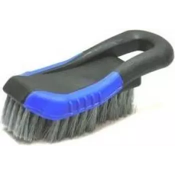 IWH Teppich- und Polsterbürste, Blau/Schwarz, für Fußmatten, Kofferraum, 1 Stück (00251)