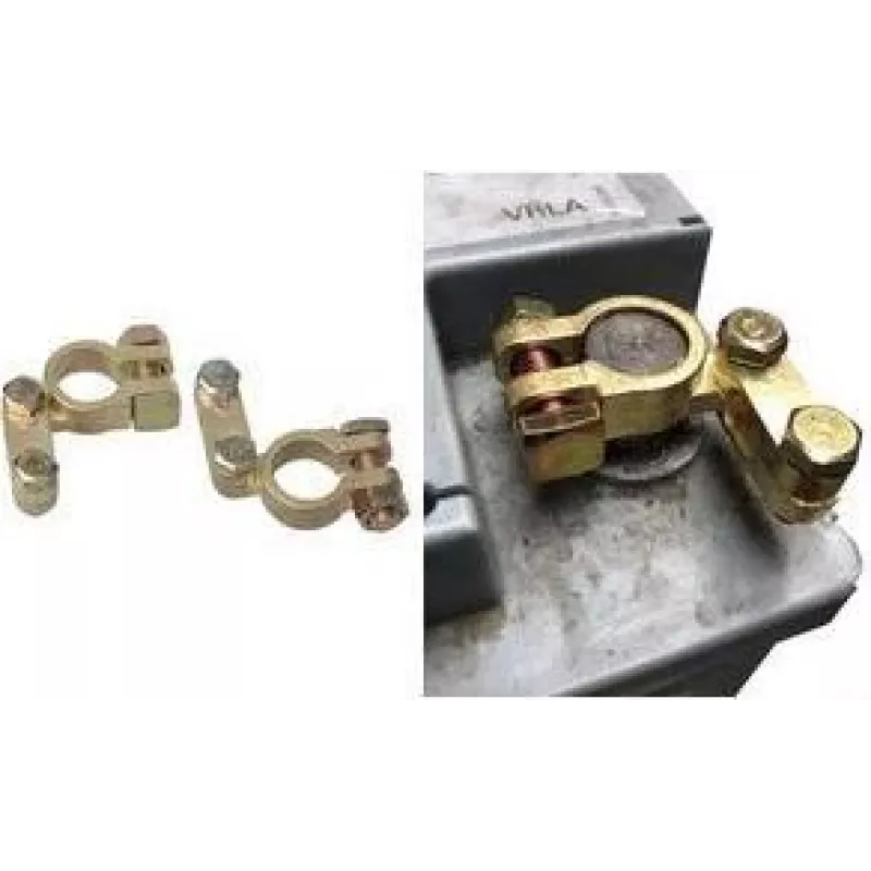 IWH Batteriepolklemmen (+/-), 2-teiliges Set (Positiv und Negativ) 19027