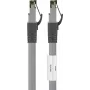Wentronic Goobay CAT 8.1 Patchkabel, S/FTP (PiMF), Grau, 20 m - LSZH Halogenfrei, Kupfer AWG 24 (55143)