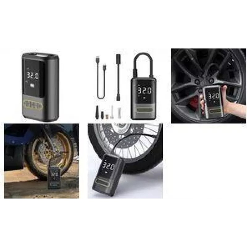 IWH 019703 Akku-Kompressor 10 bar mit Powerbank-Funktion