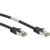 Wentronic Goobay CAT 8.1 Patchkabel, S/FTP (PiMF), Schwarz, 20 m, LSZH, Kupfer AWG 24 66728