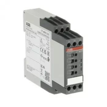 ABB CT-MXS Multifunktions-Zeitrelais, 24-48 V DC / 24-240 V AC, 2 Wechsler, 10 Funktionen, DIN-Schiene 1SVR730030R3300