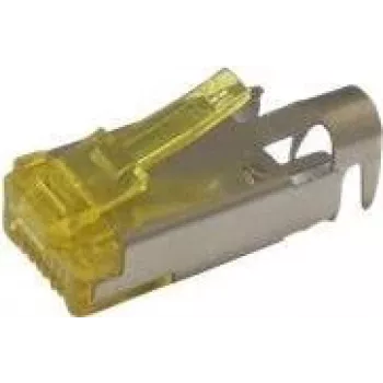 Hirose TM31P-TM-88P(01) RJ-45 Stecker STP CAT6a field terminable Steckverbinder, klar gelb