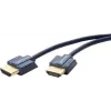ClickTronic 70703 HDMI-Kabel 1,5 m HDMI Typ A Stecker auf Stecker Blau 4K 60Hz 18Gbps