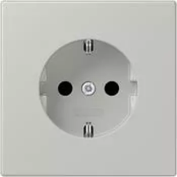 JUNG LC 1520 205 SCHUKO-Steckdose 16 A 250 V, Duroplast lackiert, Serie LS, gris clair 31 (32013)
