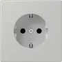 JUNG LC 1520 205 SCHUKO-Steckdose 16 A 250 V, Duroplast lackiert, Serie LS, gris clair 31 (32013)
