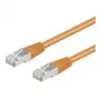 Wentronic 93460 Cat5e F/UTP Patchkabel, RJ45 Stecker auf RJ45 Stecker, 0,5 m, Grau EAN:4040849934605