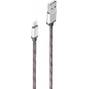 SHIVERPEAKS BS14-50078 Lightning auf USB-A Kabel 0,9 m Braun