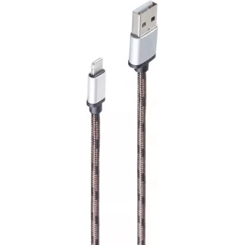 SHIVERPEAKS BS14-50078 Lightning auf USB-A Kabel 0,9 m Braun