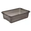 keeeper Aufbewahrungsbox Cornelia, 28 Liter, Kristallgrau Transparent, mit Deckel, Schiebeverschluss 1042982700000