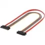 Wentronic Goobay Interne PC-Stromverlängerung 0,3 m Molex 4-Pin Stecker auf Buchse 93945