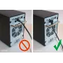 Wentronic 94165 Cat5e U/UTP RJ-45 Patchkabel mit vergoldeten Anschlüssen